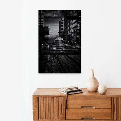 Contemporary Art Modern Abstract City Art