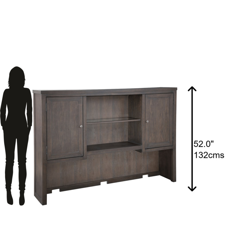 51.5'' H x 72'' W Desk