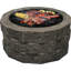 Garden & Patio Heater Fire Pit Brazier And Barbecue With Eco-Stone Finish