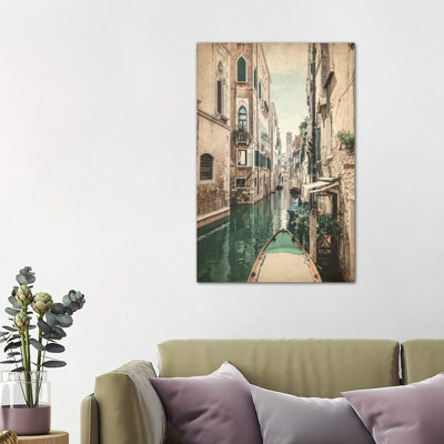 Gondola Paris II by Kimberly Allen - Wrapped Canvas Print