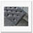 Tufted Fabric Upholstered Bench Nailhead Trim