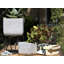Pot de fleurs carré en béton, petit pot en forme d'urne (lot de 4) - Boronda Outdoor-1120239312