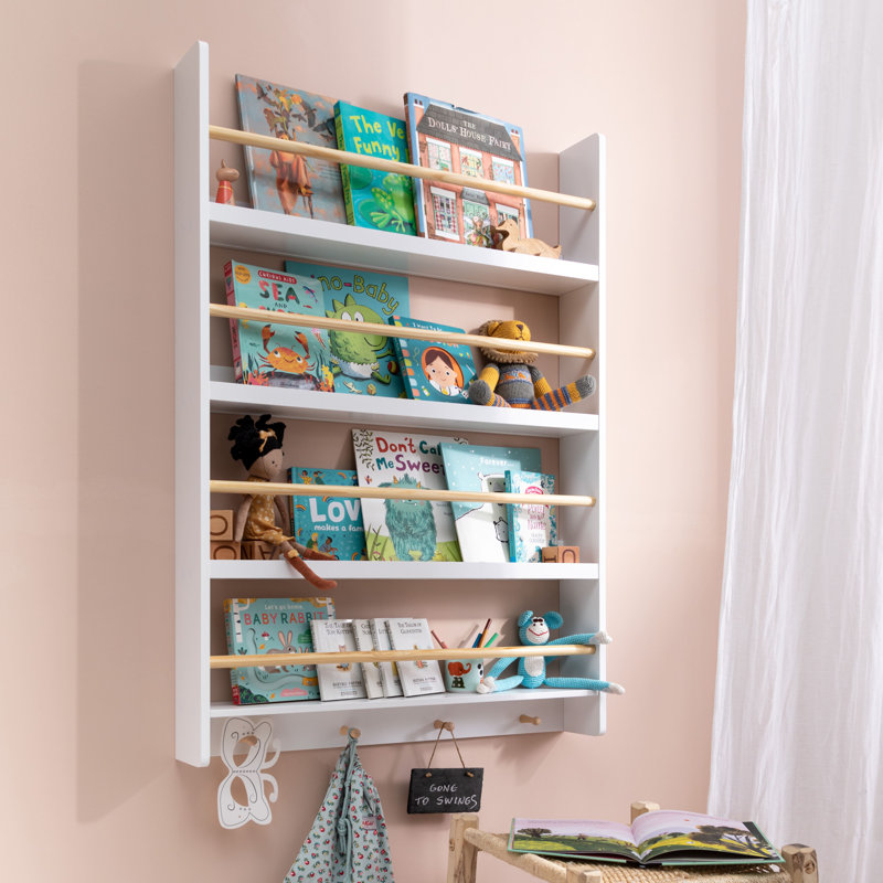 118cm H X 80cm W Solid Wood Kids Book Display