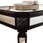 Table basse à miroir argenté-904872125