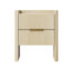 Table de chevet avec 2 tiroirs