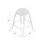 Counter Stool with Metal Frame-2133251751-2133251754-2133251752