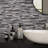 11.8" x 12" Interlocking Glass and Stone Mixed Wall Mosaic Tile-89153927