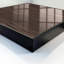 Key box for wall, Opens to the right, 30x30x5, Black, Wood structure with a warm brown shade, 