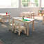 Table d'activité en bois de classe commerciale Bright Beginnings-86004646