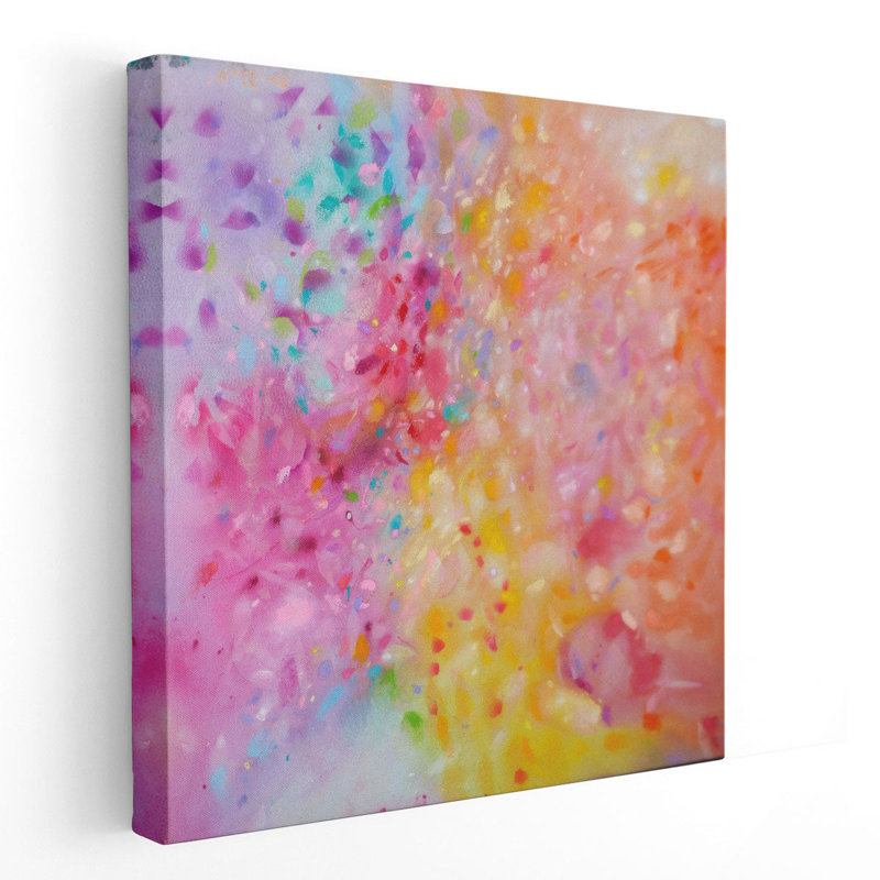 Boom Bloom - Canvas Print Wall Art, 24" H x 24" W