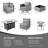 Premium All-Weather Wicker 4 - Person Patio Conversation Set with Cushions-676412975