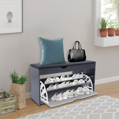 Tabouret de rangement pour chaussures 3 niveaux