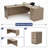 L-Shaped Executive Desk-115822095