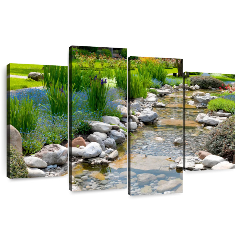 Jardin de style asiatique Kerrick, H 22 po x l 36 po