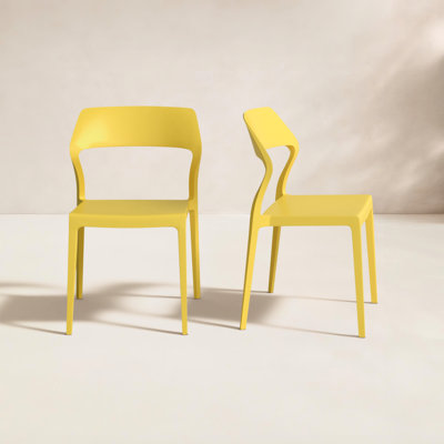 Farrah Stacking Patio Dining Side Chair