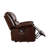 Rhombus 38.2" Wide Modern Top Genuine Leather Power Lift Reclining Heated Massage Chair with Hidden Cupholders & USB-604493603