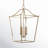 Grady 4 - Light Dimmable Lantern Square / Rectangle Chandelier-91030174
