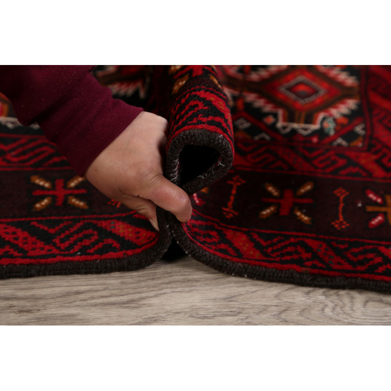 Tapis oriental géométrique 3 x 6