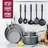 Granitestone Pro Hard Anodized 13 Piece Nonstick Cookware Set with Utensils, Oven & Dishwasher Safe