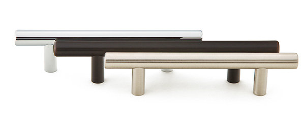 Bar Pull, Polished Chrome, 4"