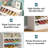 25.59" Width  White Shoe Rack