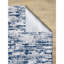 Tapis tissé bleu marine Milano-1529138372