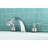 Kingston Brass Magellan Two-Handle 3-Hole Deck Mount Roman Tub Faucet-11265093