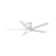 Vail Flush 52" Indoor/Outdoor Smart Ceiling Fan with Integrated LED + HIRO Remote