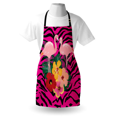 Animal Print Bib Apron
