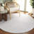 Vidath 619 Hand Tufted Wool/Viscose/Cotton Damask Indoor Use Only Rug in Ivory-1509242938