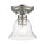 Plafonnier semi-encastré 1 lumière 6,25 po Akera-1796384642