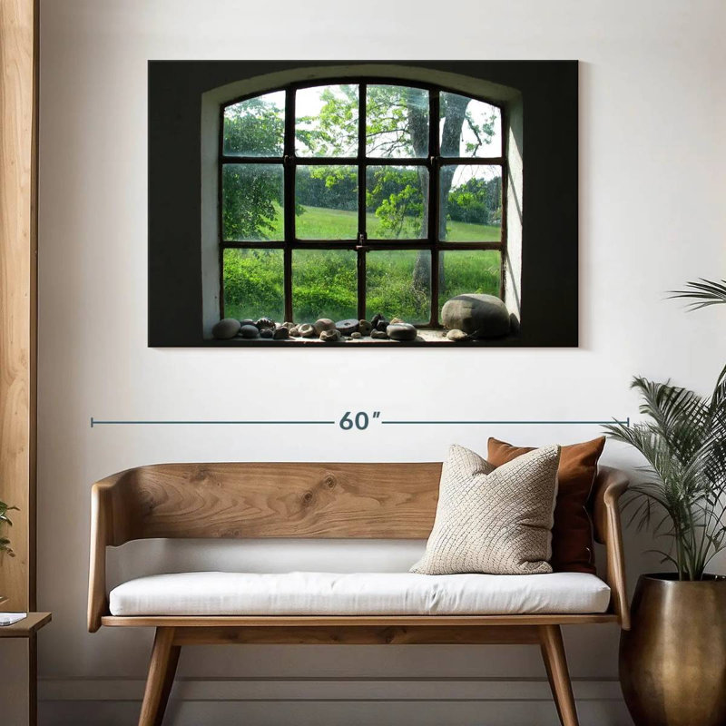 Lilie Old Stable Window, 32" H x 48" W