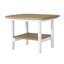 Table d'appoint carrée 21 po, blanc-130714192