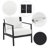 Armando Aluminum Outdoor Lounge Chair-730089302-714482869