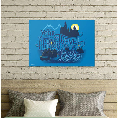 Décoration murale Harry Potter Hogwarts Black Lake