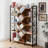 Industrial 5 Tier Etagere Bookcase