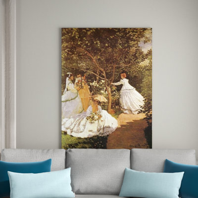 Claude Monet - Wrapped Canvas Painting