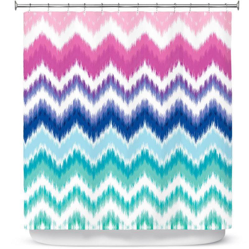 Hanlin Chevron Shower Curtain