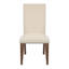 Chaise de salle à manger rembourrée Carr