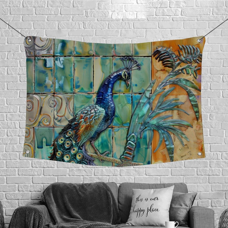 Machine Tapestry, 68" H x 80" W
