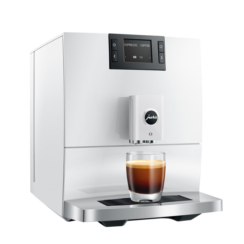 C3 Coffee And Espresso Machine, Piano White