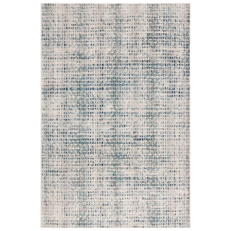 Tapis d'intérieur / extérieur Rainbow Performance Abstract, Tapis de couloir 2 pi 6 po x 8 pi