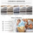 100% Linen Duvet Cover Set, 3 Pieces Belgian Flax Breathable Bedding,  (1 Comforter Cover+2 Pillowshams) With Tie Closure Style-115111607-115111606