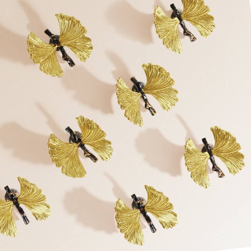 Butterfly Ginkgo 2 1/4" Length Knob