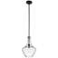 Suspension Kichler Everly Olde Bronze 15,25 po à une lumière avec abat-jour transparent en forme de larme à bulles-1268284790-1254475800-1254441227