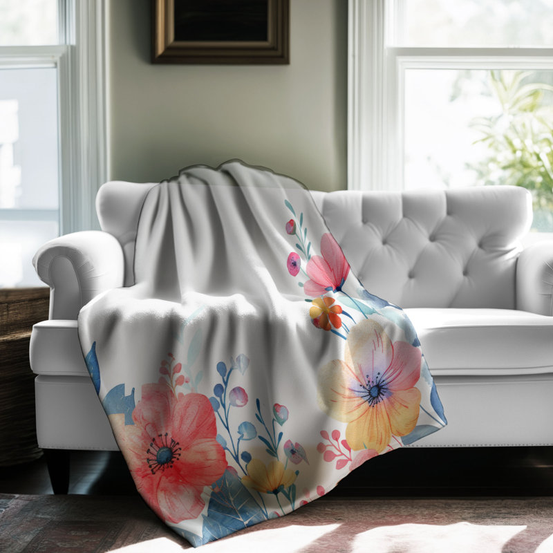 Throw Blanket, 60" L x 50" W