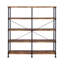 Ensemble de bureau rectangulaire 2 pièces Eberle Murrin-2107634695