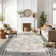 Monaco Series Abrstract Black/Gray/Ivory/Beige Area Rug