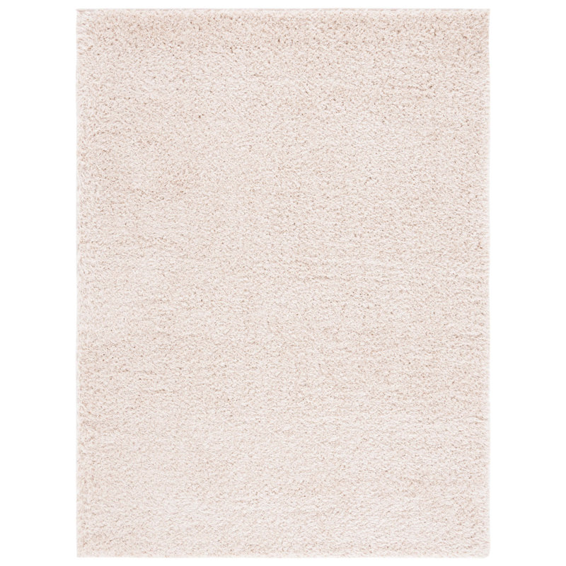 Tapis de couleur unie à poils longs Lindsay, Rectangle 4 pi x 6 pi