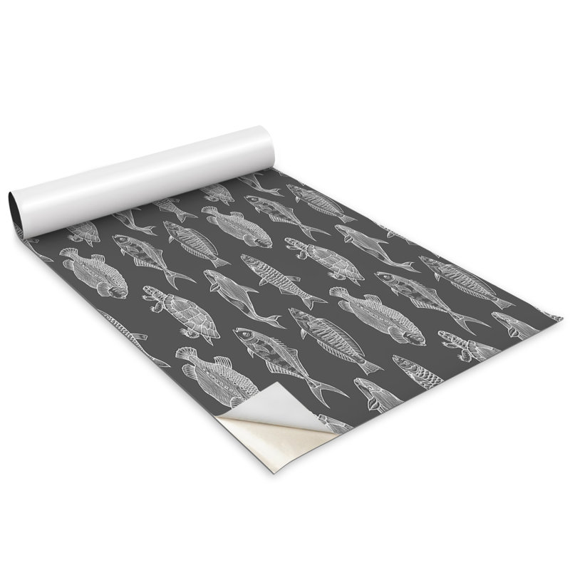 Southwold 1m x 50cm Matte Peel & Stick Wallpaper Roll